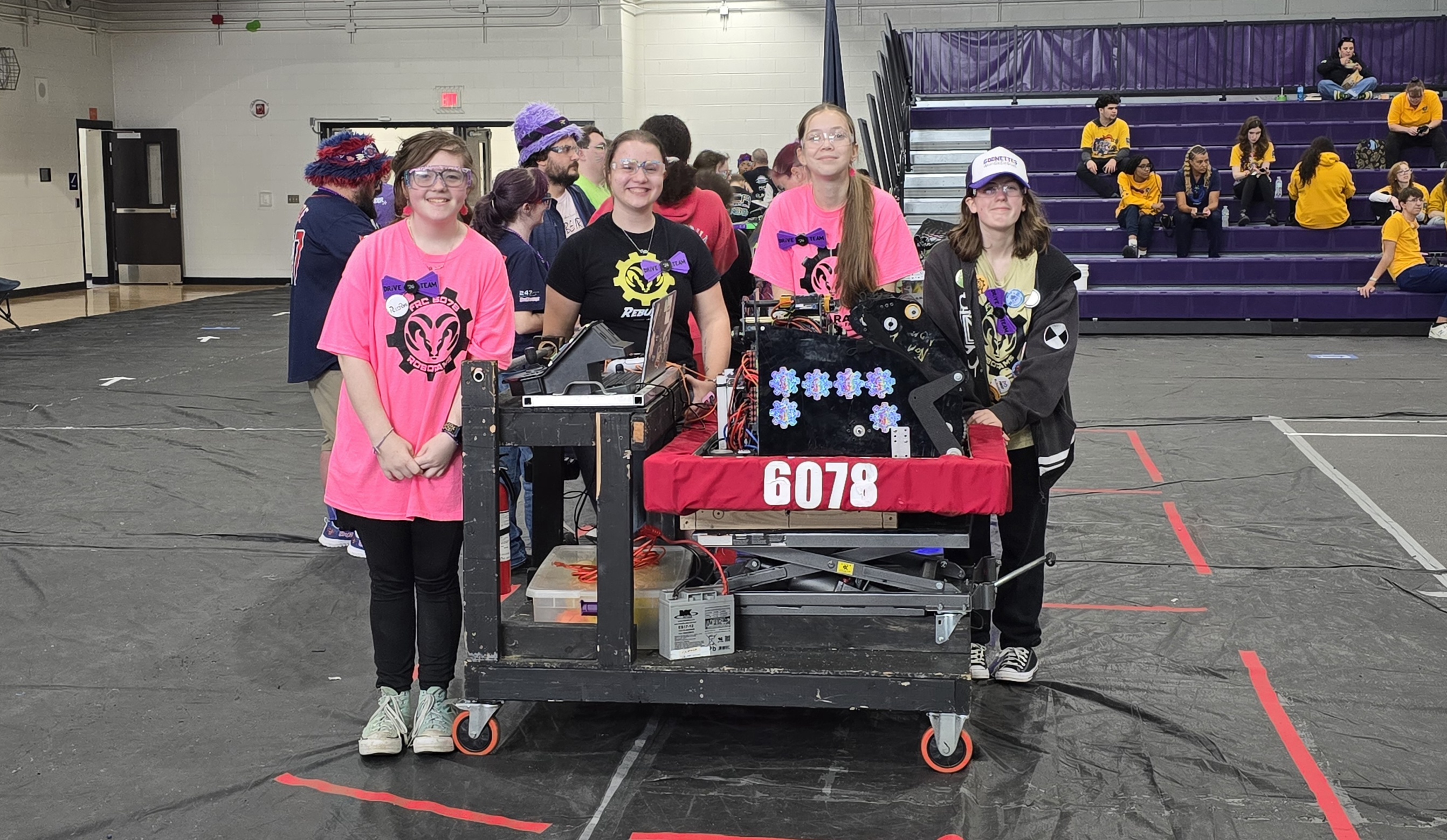 Goonettes Drive Team with Saturn